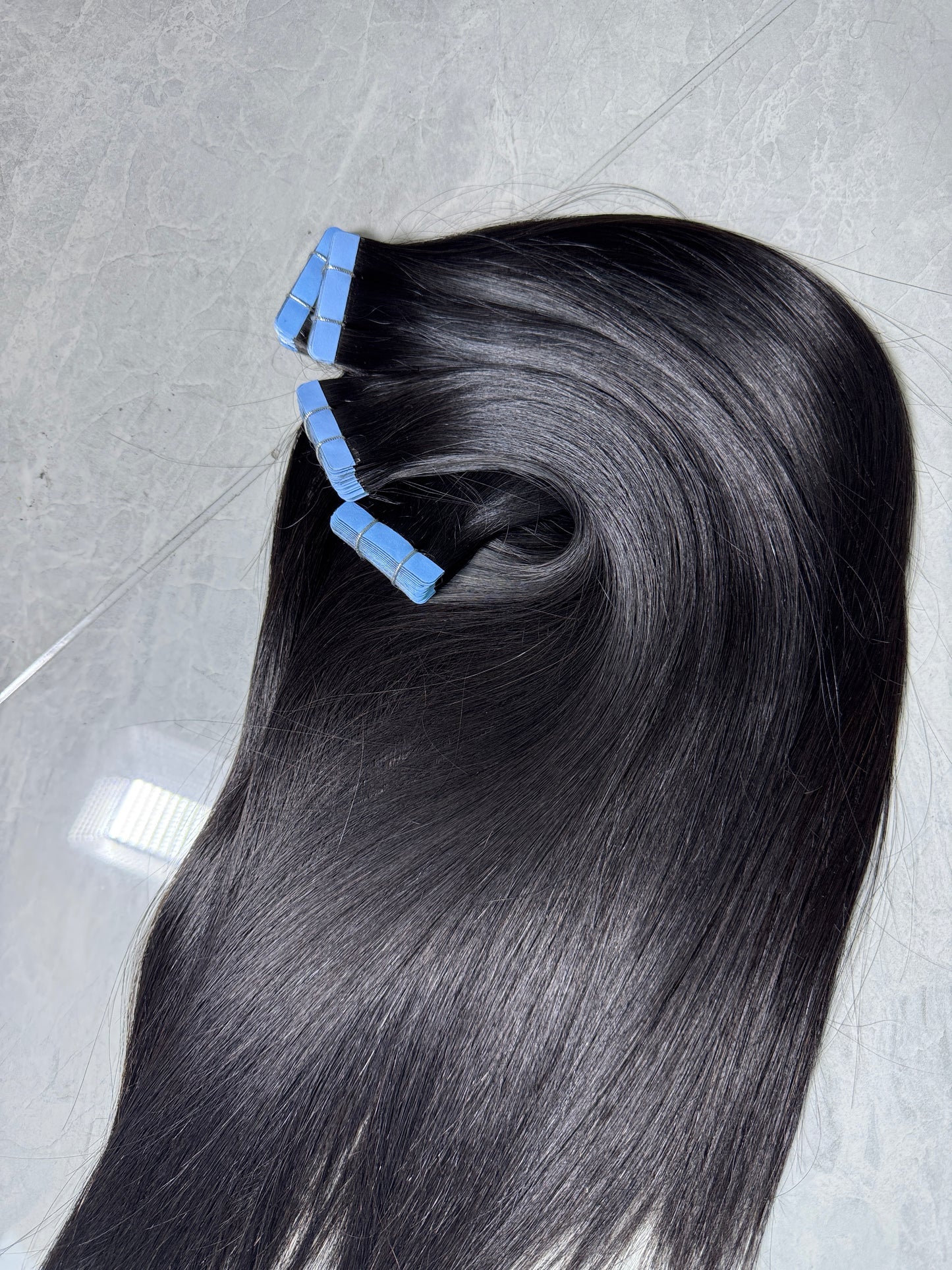 Straight Tape in Weft Hair Extension