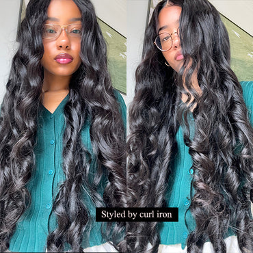 Natural Wave Half Wig