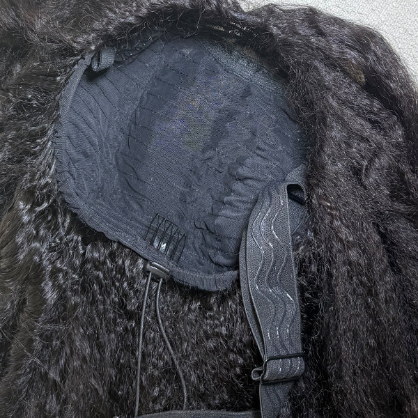 Burmese Curly Half Wig