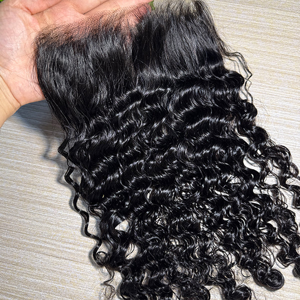 HD Lace Closure&Frontal Burmese Curly Cambodian Human Hair