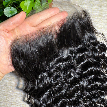 HD Lace Closure&Frontal Burmese Curly Human Hair