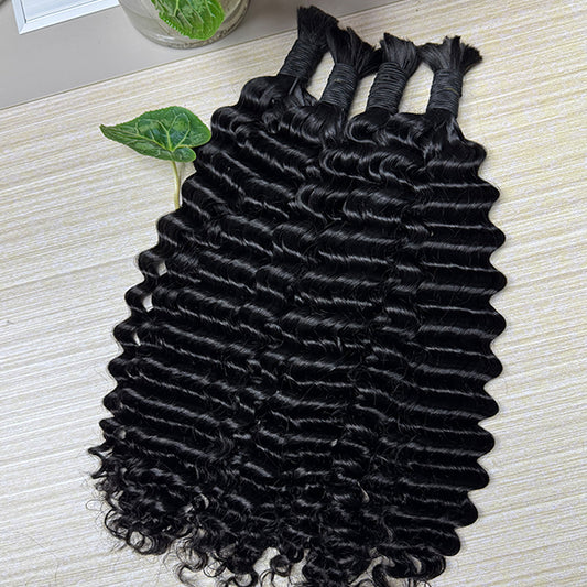 Deep Curly Bulk Hair Extensions
