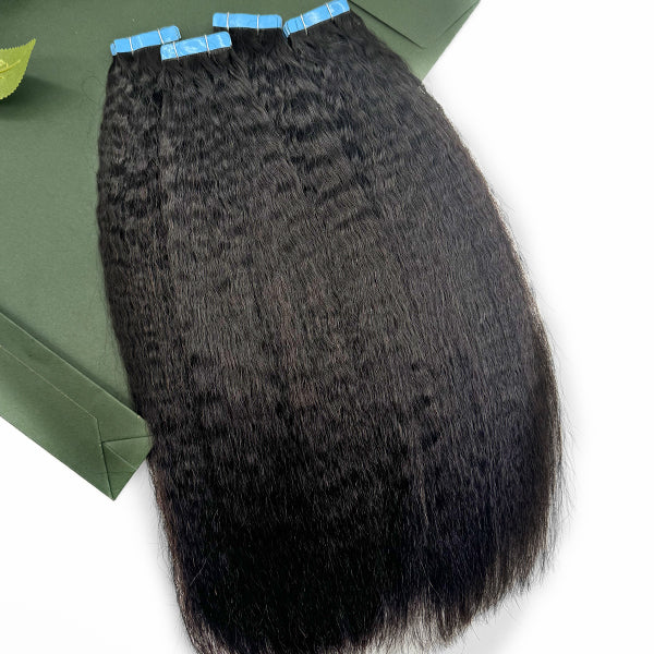 Kinky Straight Tape in Hair Extensions
