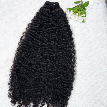4b4c Curly Sew in Weft hair extensions