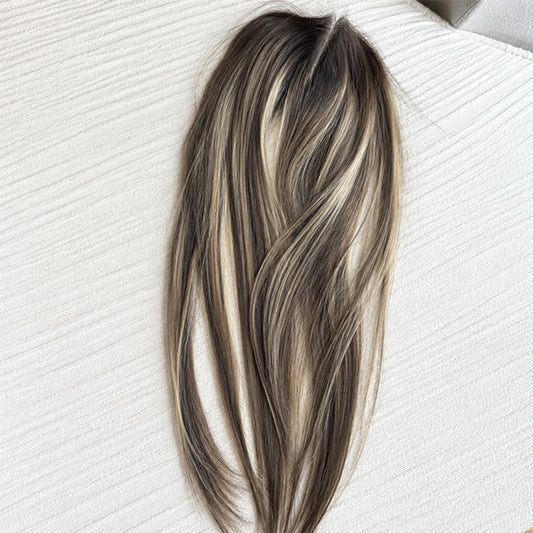 Silver Blonde Highlight HD Lace Closure&Frontal