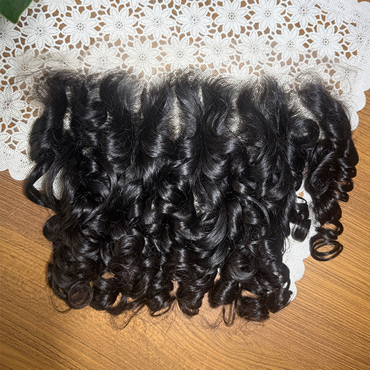 Cambodian Curly Human Hair HD Lace Closure&Frontal
