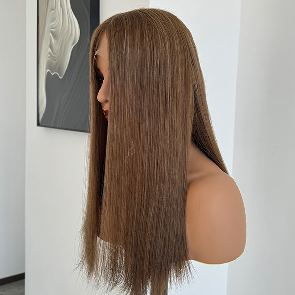 Hera Chocolate Brown Raw Human Hair 11x6 HD Glueless Wig