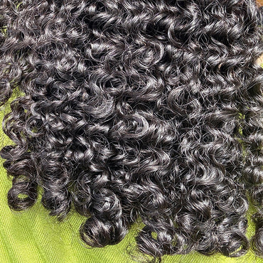 Raw Hair Burmese Curly Double Drawn Human hair extensions