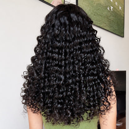 Cambodian Curly Half Wig