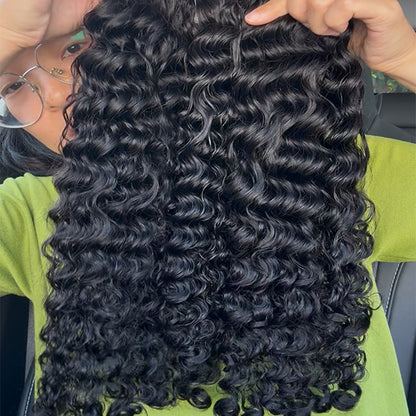 Burmese Curly Sew in Weft hair extensions