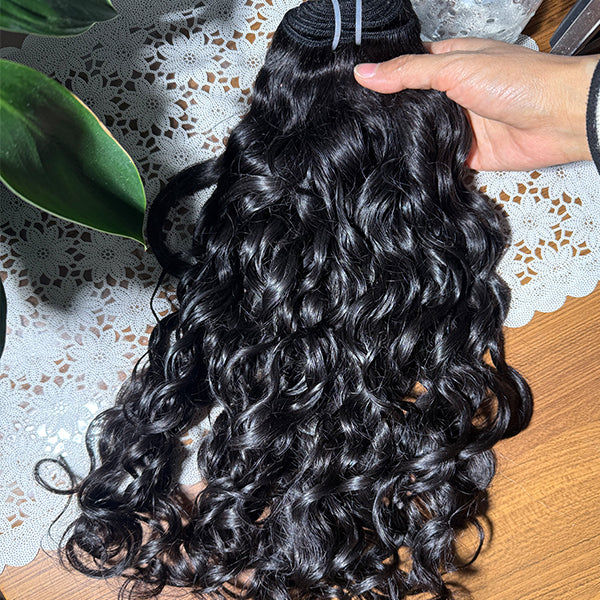 Cambodian Curly Weft Extensions