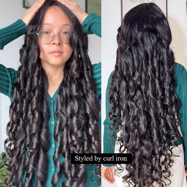 Natural Wave Half Wig
