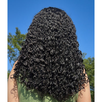 Indian Curly Half Wig