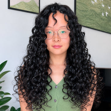 Cambodian Curly Half Wig