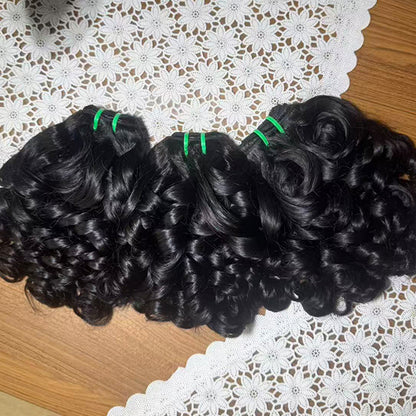 Cambodian Curly Weft Extensions