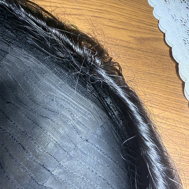 Pixie Curly Half Wig