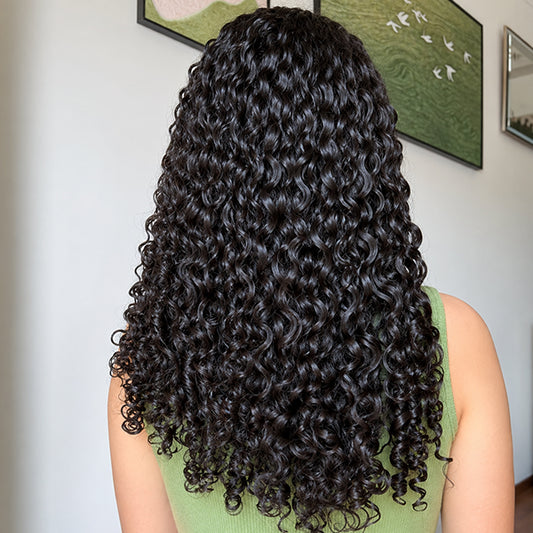 Indian Curly Half Wig