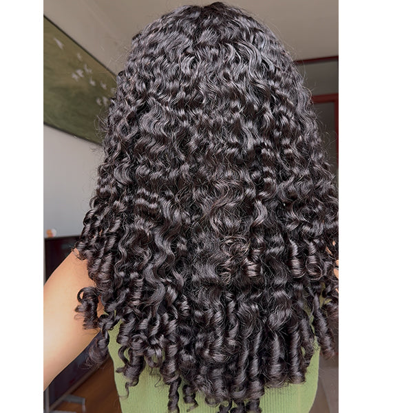 Indian Curly Half Wig
