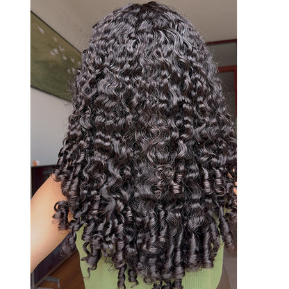 Indian Curly Half Wig
