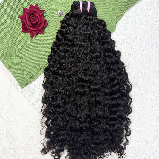 WEC-Mess Curly Sew in Weft hair extensions