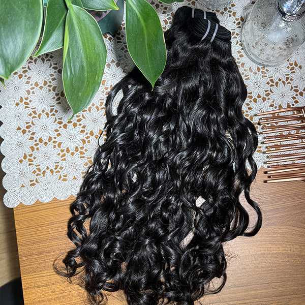 Cambodian Curly Weft Extensions