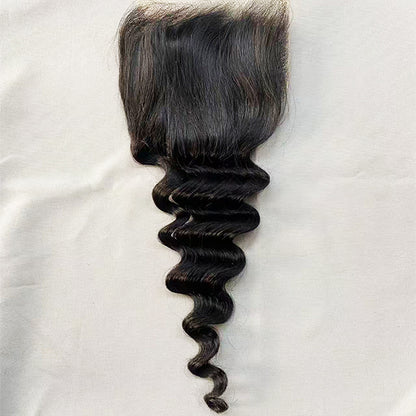 Loose Deep Wave HD Lace Closure&Frontal