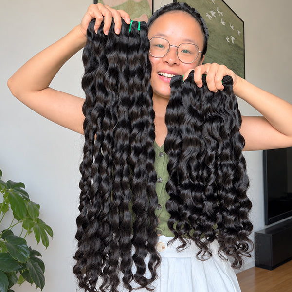 Loose Wave Virgin Hair Weft hair extensions