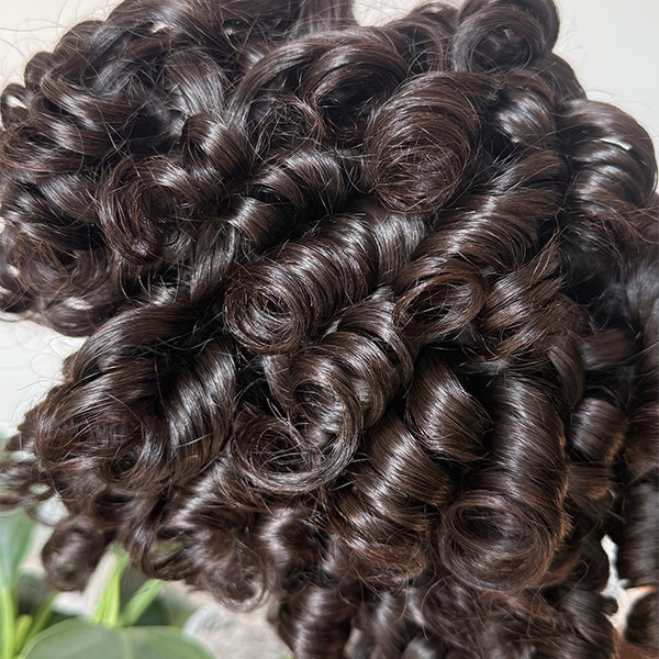 Cambodian Curly Crochet Braids Human hair extensions
