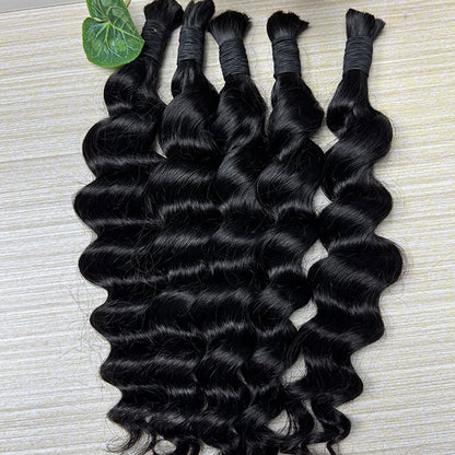 loose wave Bulk Hair Extensions