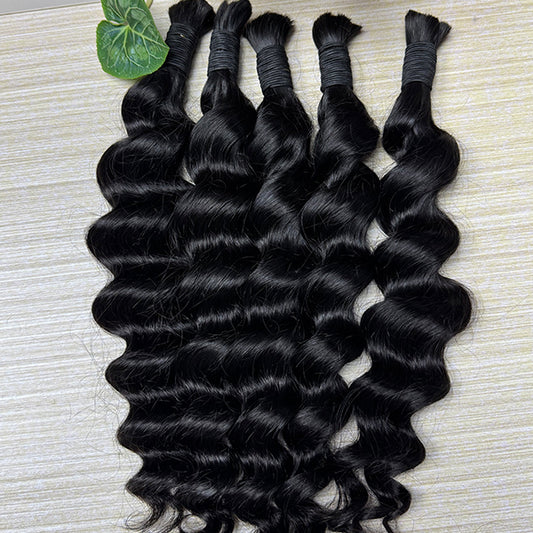 loose wave Bulk Hair Extensions