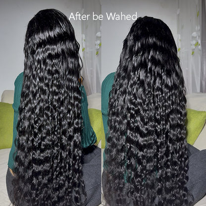 Natural Wave Half Wig