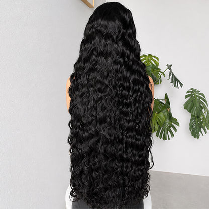 Natural Wave Half Wig