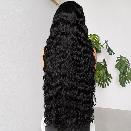 Natural Wave Half Wig