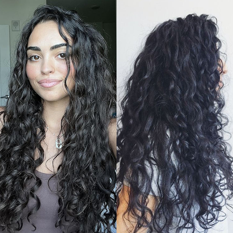 Natural Wavy Tape in Hair Extensions