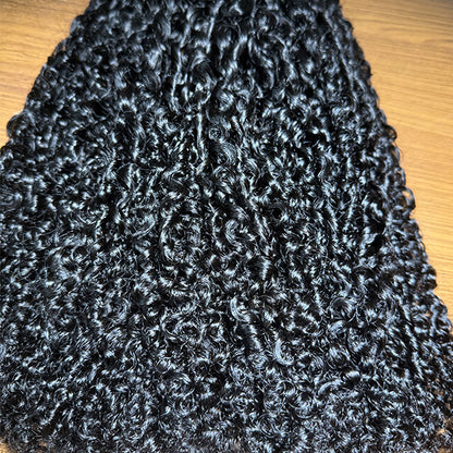 Pixie Curly Sew in Weft hair extensions