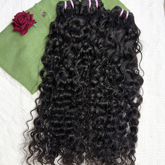 WWW-Water Wave Sew in Weft hair extensions
